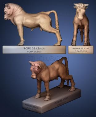 3D мадэль Торо де Азаила (STL)